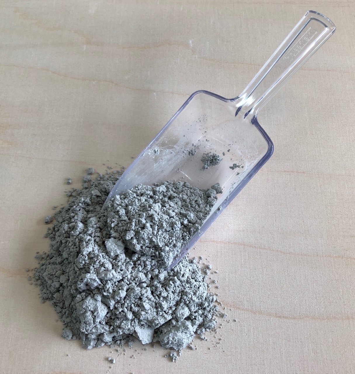 Slate Dust Powder on scoop